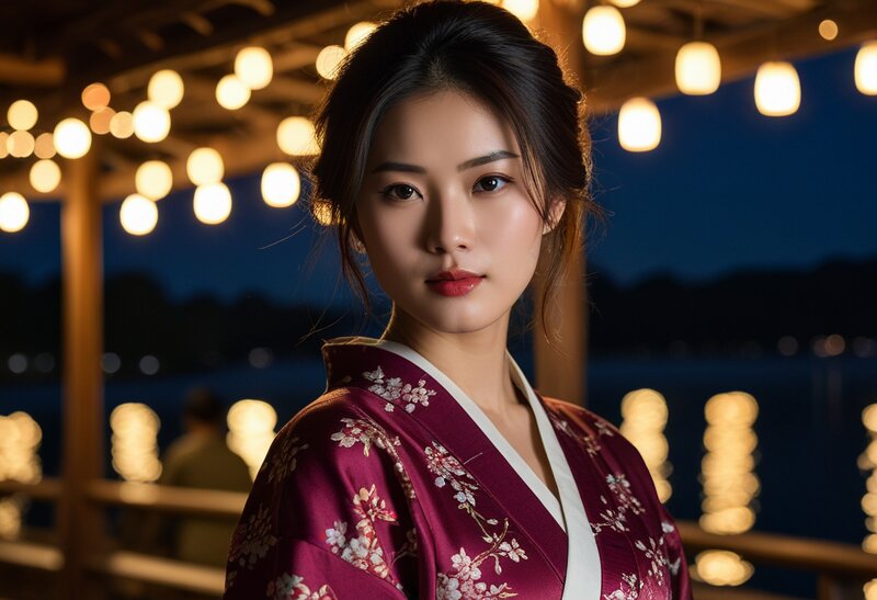 河灯记海报